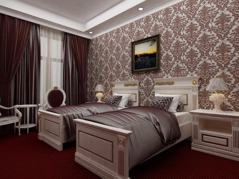 Premier Palace Baku Exterior photo 3D rendering of a bedroom